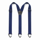 Men's Y-Shape Braces with Three Plastic Clips Width 3.8 cm Length 120 cm Elastic Polyester For Work and Suit 11