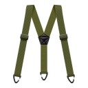 Men's Y-Shape Braces with Three Plastic Clips Width 3.8 cm Length 120 cm Elastic Polyester For Work and Suit 15