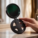 Filtro ND variabile per mobile 67 mm ND2–ND400 Supporto magnetico pieghevole Vetro ottico Telaio in alluminio Nero Per video e lunghe esposizioni 2