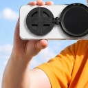 Filtro ND variabile per mobile 67 mm ND2–ND400 Supporto magnetico pieghevole Vetro ottico Telaio in alluminio Nero Per video e lunghe esposizioni 4