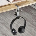 Kopfhörerhalter für den Tisch mit Schraubenklemme Zwei Haken Höhe 11 cm Aluminiumlegierung Für Gaming-Headset und Handtasche 4
