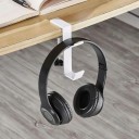 Kopfhörerhalter für den Tisch mit Schraubenklemme Zwei Haken Höhe 11 cm Aluminiumlegierung Für Gaming-Headset und Handtasche 6