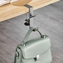 Kopfhörerhalter für den Tisch mit Schraubenklemme Zwei Haken Höhe 11 cm Aluminiumlegierung Für Gaming-Headset und Handtasche 10