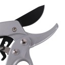 Forbici da giardinaggio per rami Lunghezza 20 cm Lama 6 cm Taglio fino a 20 mm Corpo in metallo Manico antiscivolo Argento e nero Per alberi e arbusti 9