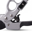 Forbici da giardinaggio per rami Lunghezza 20 cm Lama 6 cm Taglio fino a 20 mm Corpo in metallo Manico antiscivolo Argento e nero Per alberi e arbusti 10