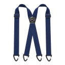 Pánske kšandy v tvare X so štyrmi plastovými karabinami Šírka 3,8 cm Dĺžka 120 cm Elastický polyester Pre prácu aj oblek 9