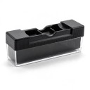Sada na čištění vinylových desek Kartáč 127 x 45 mm s průhledným krytem Kartáček na hrot přenosky Černá Pro gramofony a LP desky 3