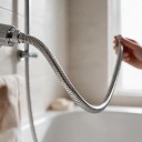 Wąż prysznicowy ze stali nierdzewnej Długość 1,5 m Elastyczny metalowy wąż do prysznica Do prysznica ręcznego z filtrem do łazienki 6