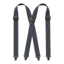 Men's X-Shaped Braces with Four Plastic Clips Width 3.8 cm Length 120 cm Elastic Polyester For Work and Suit 9
