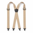 Men's X-Shaped Braces with Four Plastic Clips Width 3.8 cm Length 120 cm Elastic Polyester For Work and Suit 10