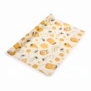 Ubrouco de cera para alimentos em rolo 100 x 30 cm Cera de abelha e algodão Embalagem cortável para pão, queijo, fruta e tigelas 9