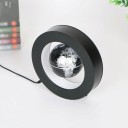 Globo magnetico levitante 8,5 cm con base circolare 17,5 cm e retroilluminazione LED colorata Decorazione e lampada da tavolo 4