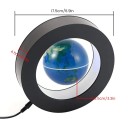 Globo magnetico levitante 8,5 cm con base circolare 17,5 cm e retroilluminazione LED colorata Decorazione e lampada da tavolo 5