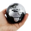 Globo magnetico levitante 8,5 cm con base circolare 17,5 cm e retroilluminazione LED colorata Decorazione e lampada da tavolo 8