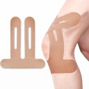 Teipo Kinesiológico para o Joelho Pré-Cortado 10 Unidades Fita de Algodão Elástica À Prova de Água e Respirável Para Corrida e Fitness 8