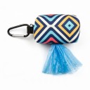 Dispensador de sacos para excrementos de cães com mosquetão para trela Com fecho com abertura de saída Com estampagem Para passeios 5