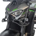 Etuspoileri moottoripyörälle Kawasaki Z900 ja Z900 SE 2025-2026 Aerodynaaminen siipi Hiilikuitukuviolla ABS muovia 36 x 26 x 6 cm 5