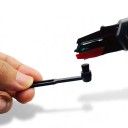 Escova de limpeza da agulha do gira-discos 2 pcs Comprimento 5,7 cm Preto Pequena escova para a agulha do cartucho Para cuidados regulares 3