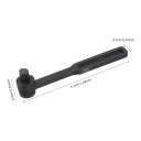 Escova de limpeza da agulha do gira-discos 2 pcs Comprimento 5,7 cm Preto Pequena escova para a agulha do cartucho Para cuidados regulares 6