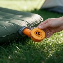 Mini pompa elettrica 3,7 x 4 x 5 cm 400 l/min per gonfiaggio e sgonfiaggio con luce 300 lm e magnete per materassini 5