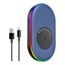 Simulador de movimento do rato Mouse Jiggler com temporizador de 0,5 a 4 h e retroiluminação RGB USB-C contra suspensão e bloqueio do computador 1