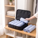 Conjunto de 3 organizadores de compressão para mala 30 x 20 cm 35 x 24 cm e 40 x 35 cm Cubos de arrumação de viagem com fecho para roupa 5