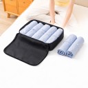 Conjunto de 3 organizadores de compressão para mala 30 x 20 cm 35 x 24 cm e 40 x 35 cm Cubos de arrumação de viagem com fecho para roupa 6