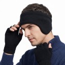 Bandeau d'hiver avec protège-oreilles Doublure en polaire Circonférence de tête 52-64 cm Polyester élastique Unisexe pour le ski et la randonnée 2