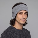Bandeau d'hiver avec protège-oreilles Doublure en polaire Circonférence de tête 52-64 cm Polyester élastique Unisexe pour le ski et la randonnée 5