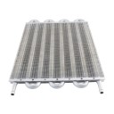 Universal Oil Cooler 8 Rows 393 x 252 x 20 mm Aluminium Silver Kit with 1.2 m Hose and Clamps for Engine, Transmission and Differential 3