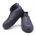 Copri scarpe in silicone con zip Impermeabili e antiscivolo Riutilizzabili Protezione delle scarpe dalla pioggia e dal fango 1