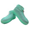 Copri scarpe in silicone con zip Impermeabili e antiscivolo Riutilizzabili Protezione delle scarpe dalla pioggia e dal fango 9