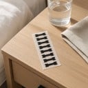 Nosní náplasti proti chrápání 60 ks Velikost S 5,5 x 1,9 cm Černé proužky na nos Pro snadnější dýchání nosem a klidnější spánek 2