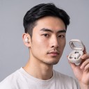 Mini Wireless Sleep Headphones Bluetooth 5.3 Earbuds 17 mm with Microphone Touch Control Case with Display 3