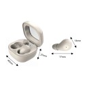 Mini Wireless Sleep Headphones Bluetooth 5.3 Earbuds 17 mm with Microphone Touch Control Case with Display 7