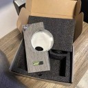Ferrofluidisk skærm der reagerer på musik 17,2 x 10,3 x 5,6 cm Træ og glas Genopladeligt batteri med USB-C Omdannelse til borddekoration 5