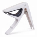 Kytarový kapodastr 7,5 x 9 cm pružinový mechanismus měkké podložky vytahovač kolíčků pro akustickou i elektrickou kytaru 3