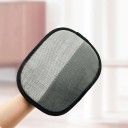 2 pcs gants électrostatiques pour poils de chiens et de chats 24 x 18 cm Surface de nettoyage grise et poche en maille noire Pour canapé et tapis 3