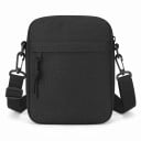Crossbody taske til mobil over skulderen 14 x 18 x 5 cm Unisex med justerbar rem Vandafvisende nylon Sort Til dokumenter og nøgler 3