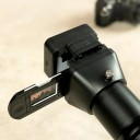 Adaptér pro digitalizaci negativů a diapozitivů 35 mm Difuzní stínítko Držák filmu i rámečků Závit 52 mm Černý pro makroobjektivy 6