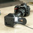Adaptér pro digitalizaci negativů a diapozitivů 35 mm LED podsvícení 42 LED CRI 95+ 10 úrovní jasu Závit 52 mm Černý pro makroobjektivy 5
