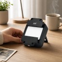Adaptér pro digitalizaci negativů a diapozitivů 35 mm LED podsvícení 42 LED CRI 95+ 10 úrovní jasu Závit 52 mm Černý pro makroobjektivy 6