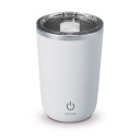 Genopladeligt automatisk blandekrus 350 ml med magnetisk blanding og skydelåg til kaffe, kakao og proteinshakes 1