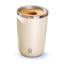 Genopladeligt automatisk blandekrus 350 ml med magnetisk blanding og skydelåg til kaffe, kakao og proteinshakes 2