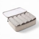 Sæt af 3 kompressionsorganisatorer til kuffert 31 x 21 cm 36 x 25 cm og 41 x 31 cm Polyester med netvindue Packing cubes 5