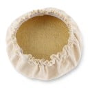 Tygkåpor för glasburkar 6 st Elastisk kant för halsar 7,6 till 10,1 cm Andningsbart tyg Beige För jäsning och täckning av glasburkar 4