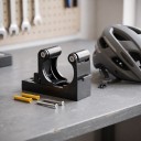 Wall-Mounted Bicycle Holder Adjustable for Tyre and Frame 1.0–2.8 Inches 99 x 62 x 32 mm Load Capacity 10 kg For Garage and Cellar 2