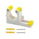 Wall-Mounted Bicycle Holder Adjustable for Tyre and Frame 1.0–2.8 Inches 99 x 62 x 32 mm Load Capacity 10 kg For Garage and Cellar 11