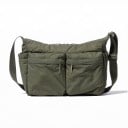 Mala de ombro para portátil 13 polegadas 38 x 27 x 11 cm Mala crossbody leve em nylon com múltiplos bolsos Para a escola e viagens 1