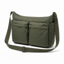 Mala de ombro para portátil 13 polegadas 38 x 27 x 11 cm Mala crossbody leve em nylon com múltiplos bolsos Para a escola e viagens 3
